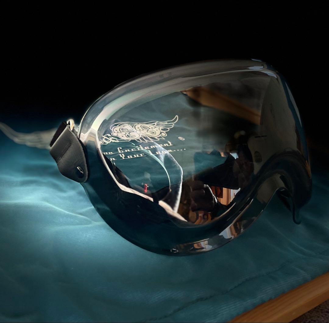 TT&CO モトモト3　SG/DOT　クラシックブルー　専用ゴーグルセット