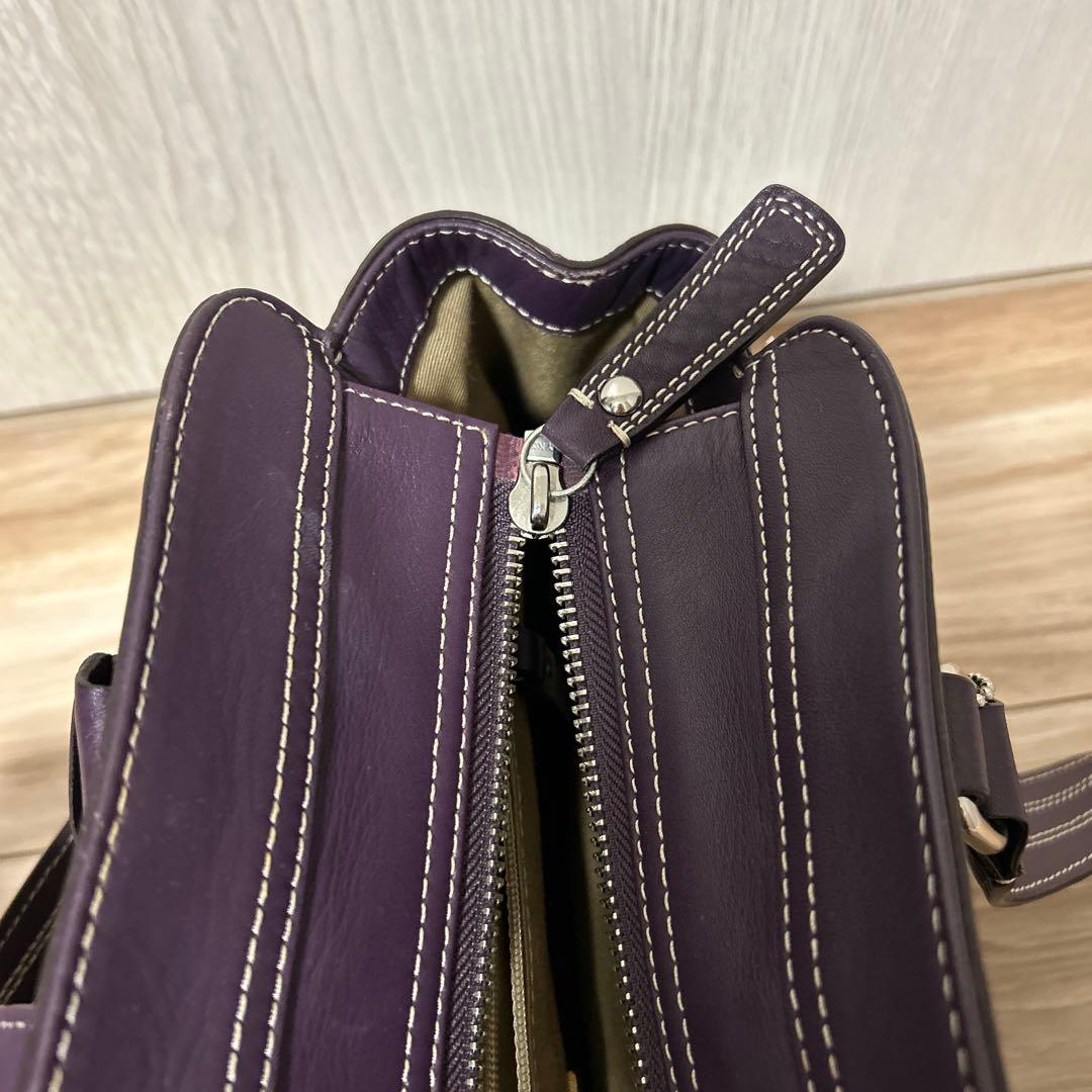 COACH コーチターンロック ハンプトンズ キャリーオール レザートートバッグ