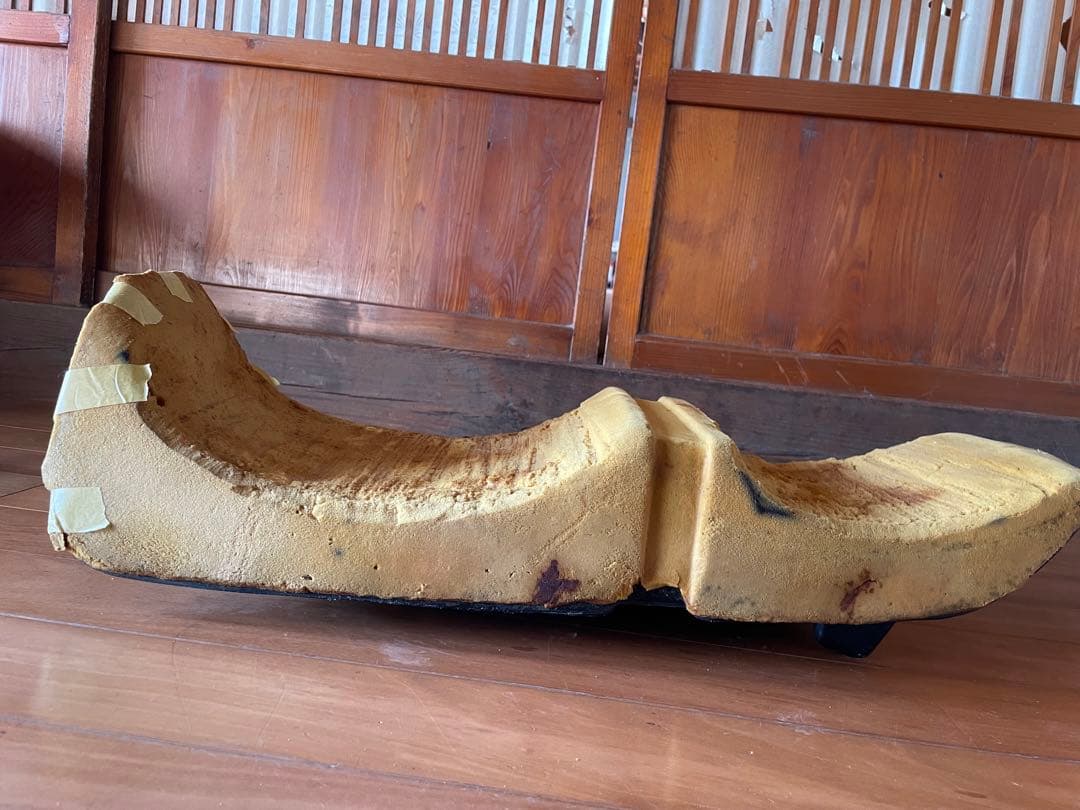 CBR400F 純正シート ベース アンコ抜き タックロールカバー セット