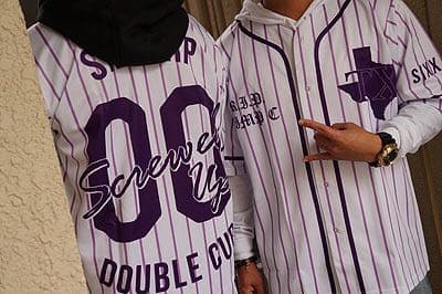 洋楽 TEXAS SIZZURP BASEBALL JERSEY dj screw