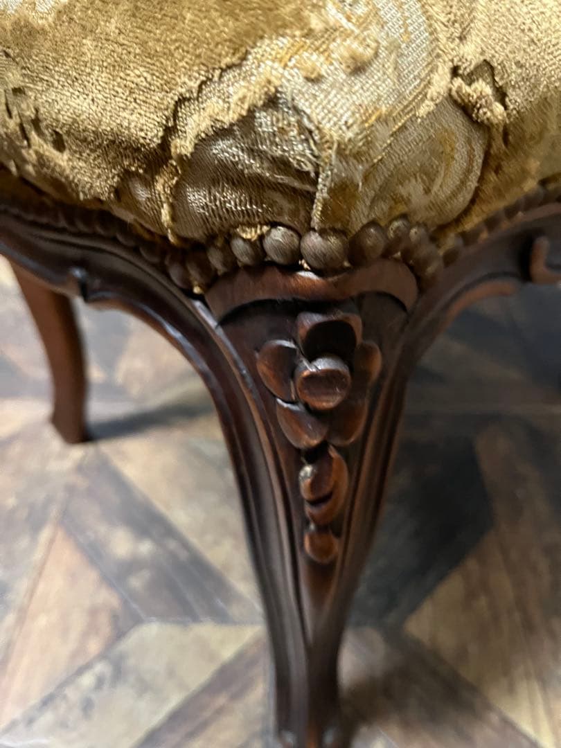 coldweather＊カリモク ドマーニ 椅子 ③金華山 ルイ15世猫脚