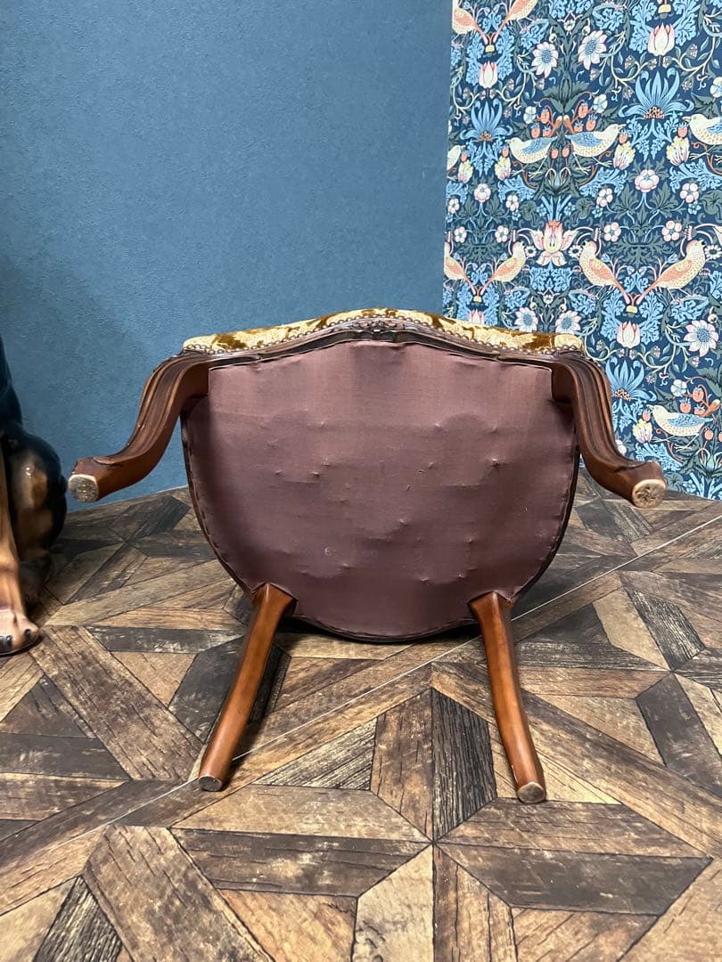 coldweather＊カリモク ドマーニ 椅子 ③金華山 ルイ15世猫脚