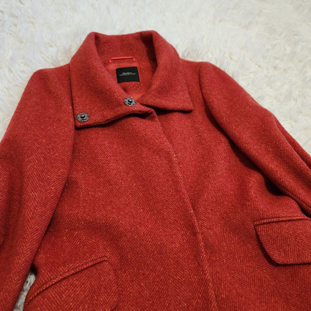 【訳あり美品】WEEKEND MAX MARA スタンドカラーコート