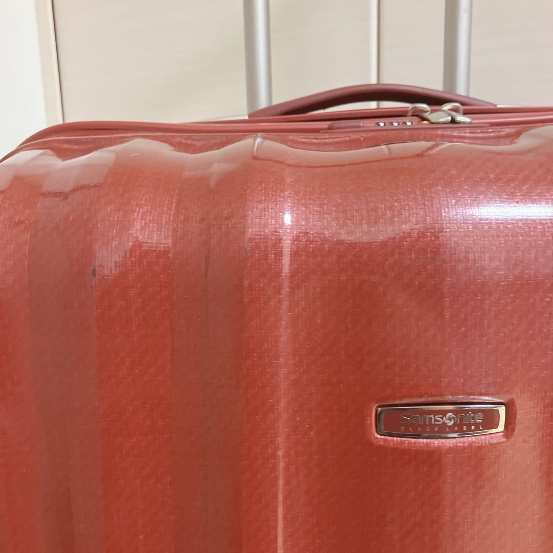 【美品】サムソナイト 超軽量 キューブライト76×28 高級ライン ダークレッド