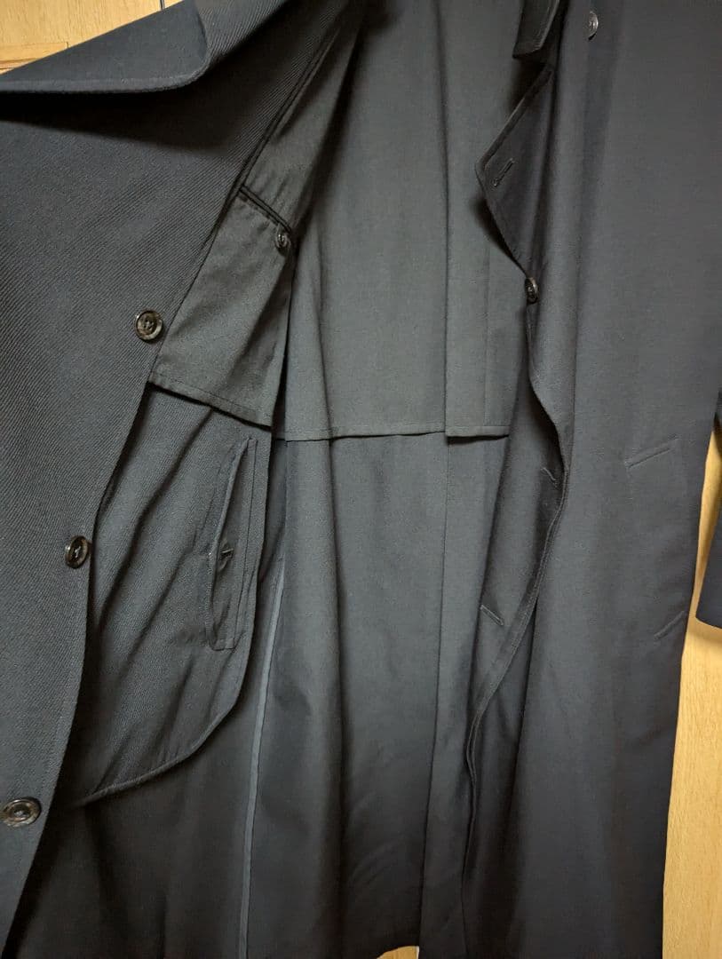 ジャケット・アウター YOKE REVERSIBLE DOUBLE BREASTED COAT