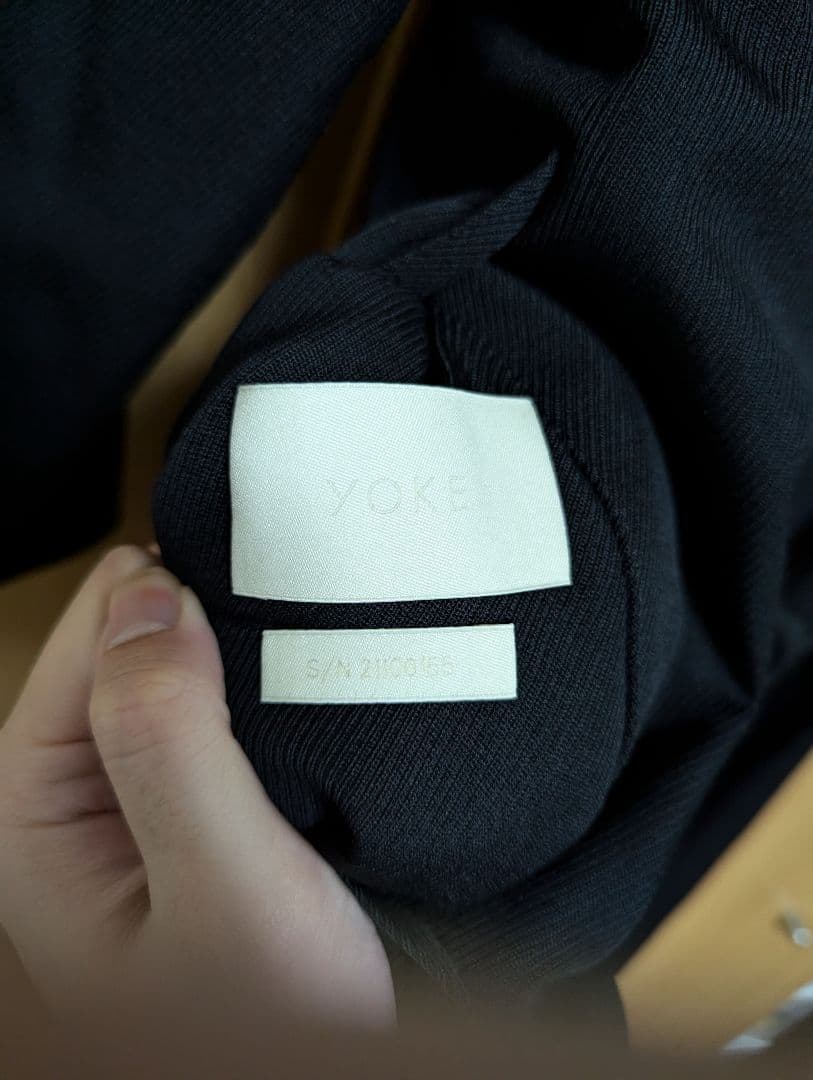 ジャケット・アウター YOKE REVERSIBLE DOUBLE BREASTED COAT