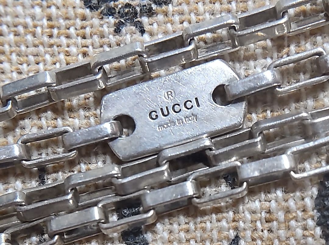 GUCCI グッチ ベネチアンチェーン ネックレス 約51.5cm