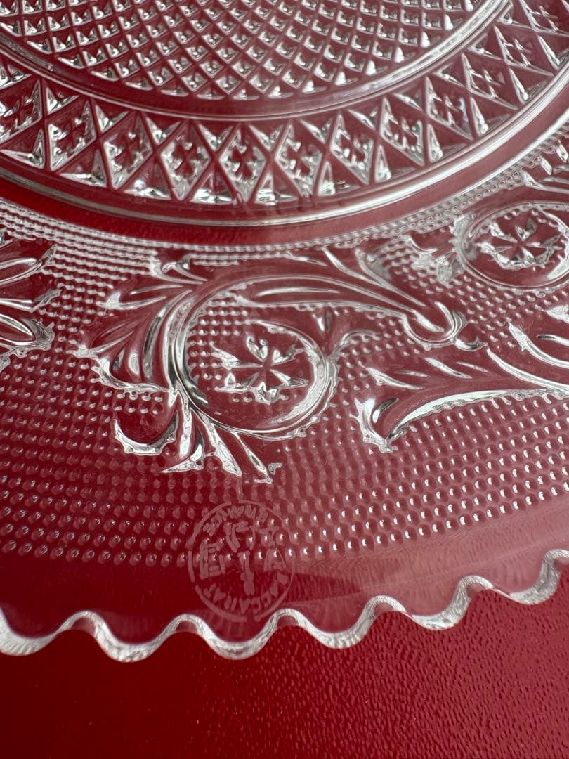 新品未使用❤️バカラ　アラベスクプレート20cm