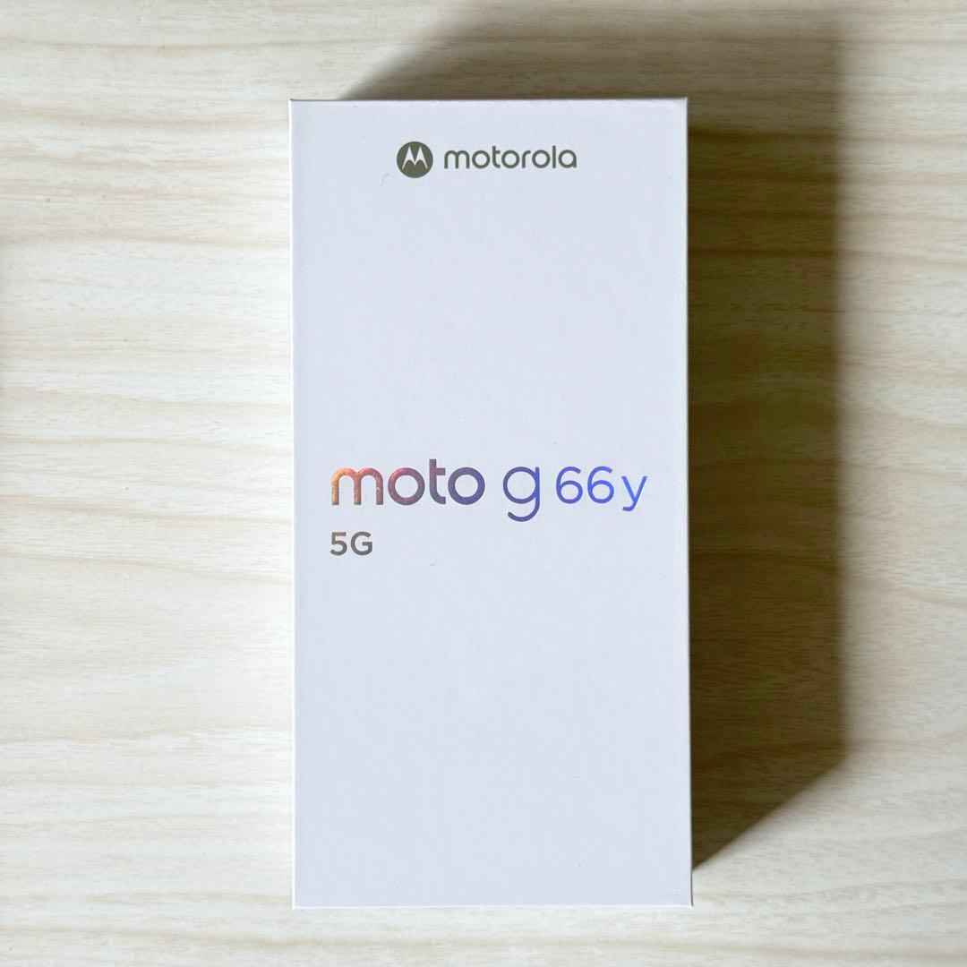 モトローラ moto g66y 5G スマートフォン ブラックオイスター 未使用