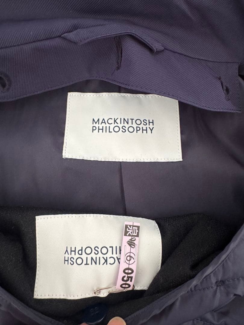 マッキントッシュ BELFAST ベルファスト 2WAYショートコート38