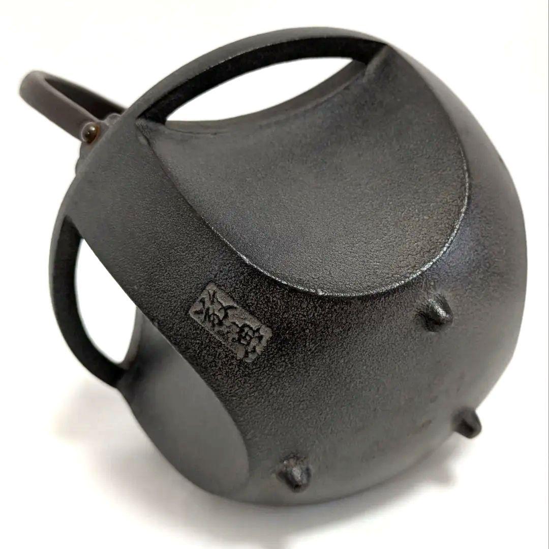 七宝鉄瓶　高橋敬典　共箱　替え蓋 茶道具　七宝銚子