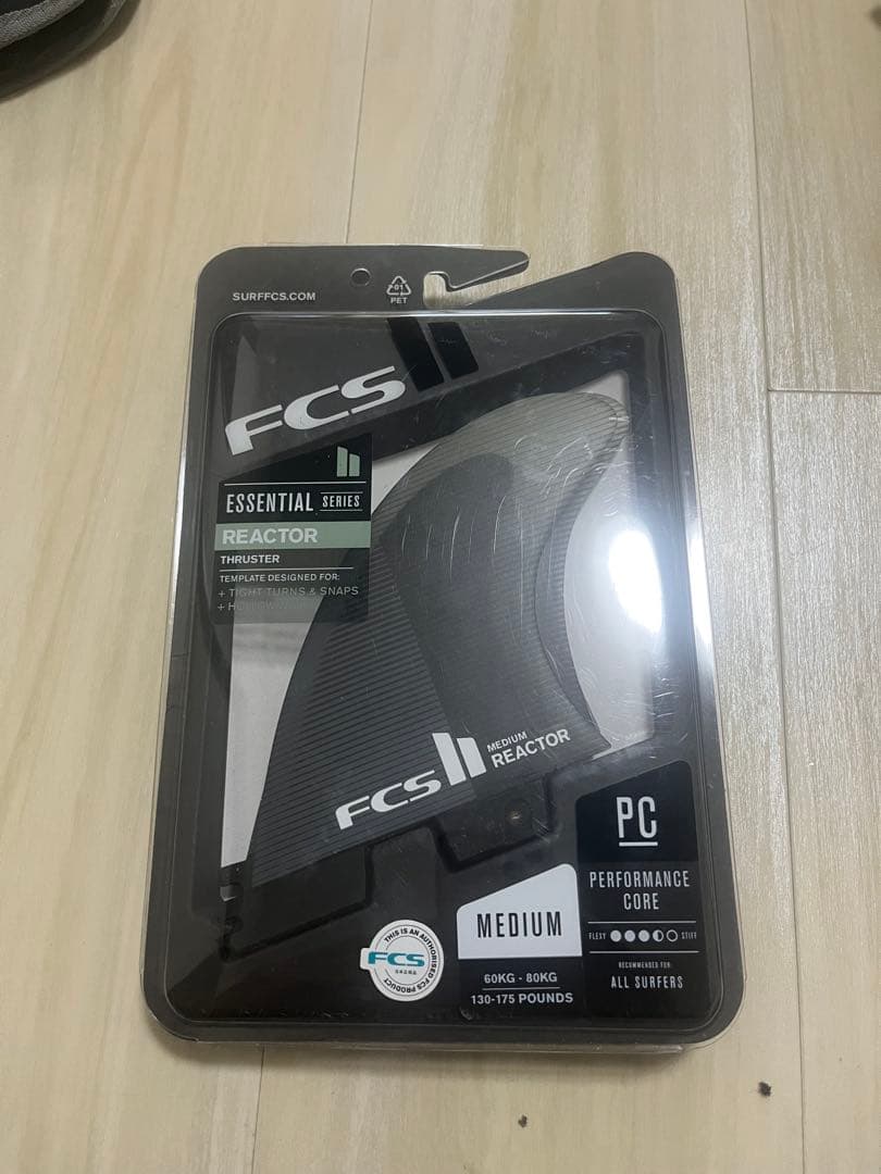 FCS II REACTOR サーフボードフィン MEDIUM