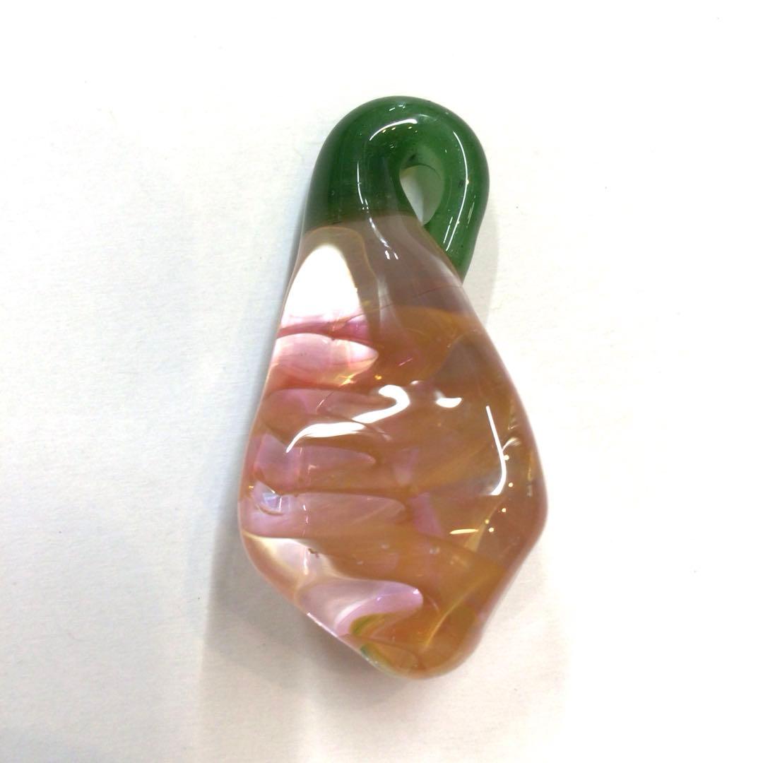 F　ペンダントトップ　SILICOSIS　シリコシス　ガラス玉 ネックレスパーツ