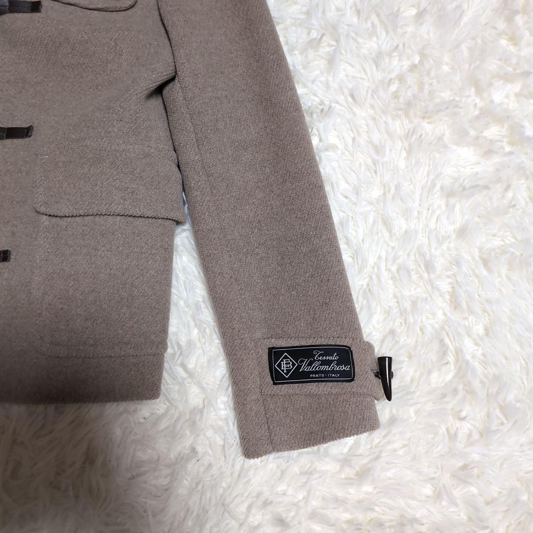 【新品 ウール】ビューティーアンドユース ダッフルコート ショート ベージュ