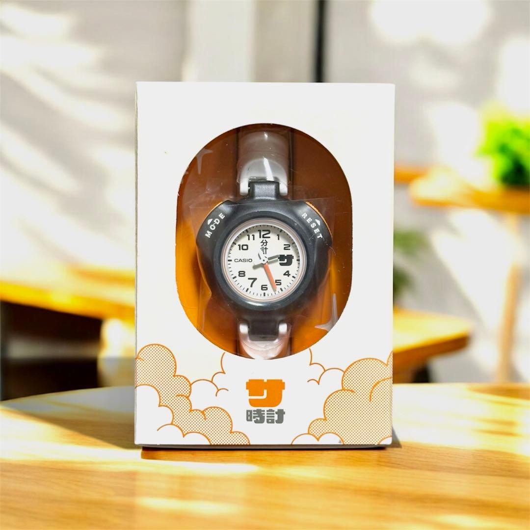 【新品未使用】サ時計 オレンジ CASIO サウナイキタイ