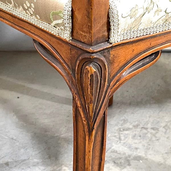 フランスアンティーク　ダイニングチェア　飾り椅子　ドレッサーチェア