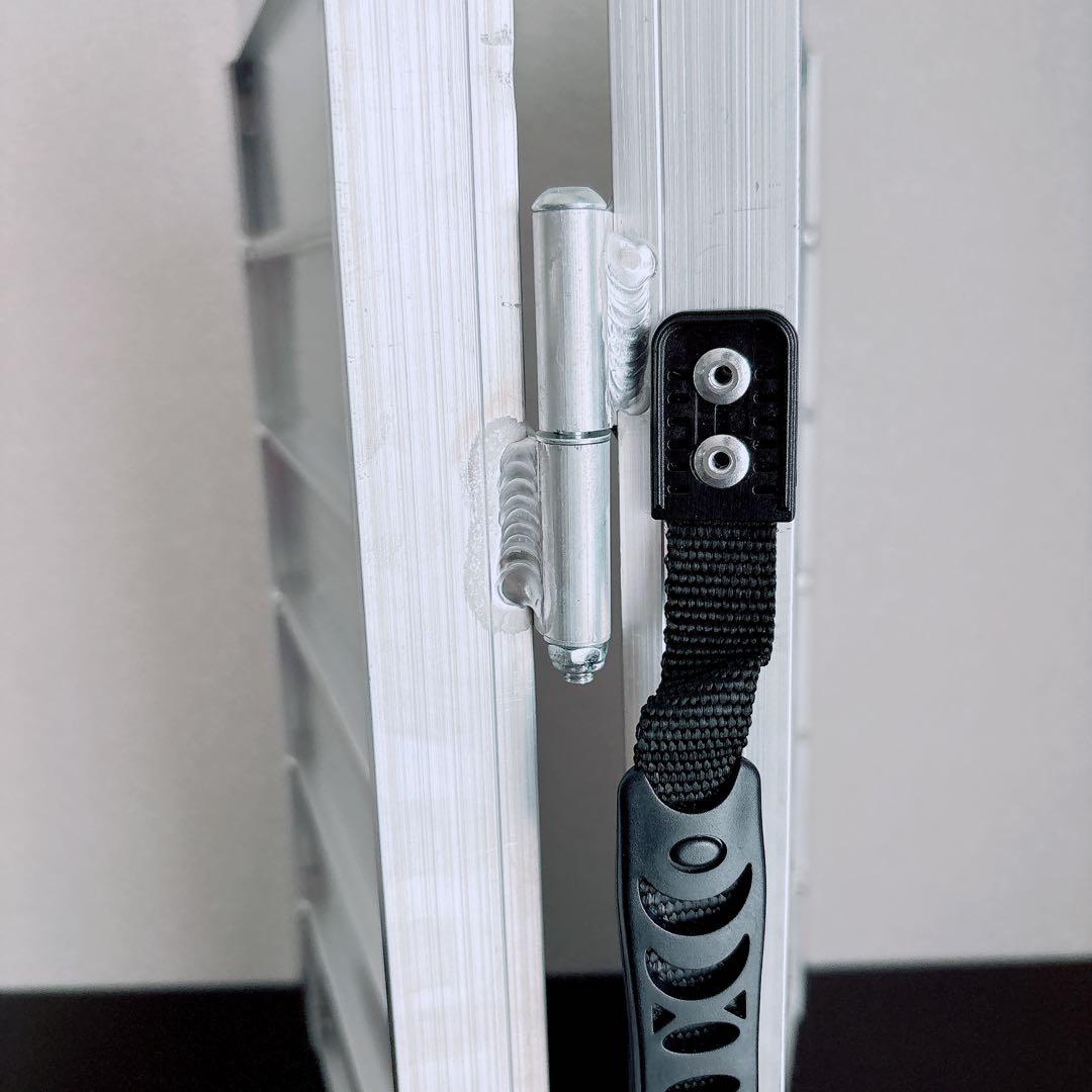 アルミ製折りたたみスロープ 車椅子　バイク　台車などに　新品保管品　ラダー