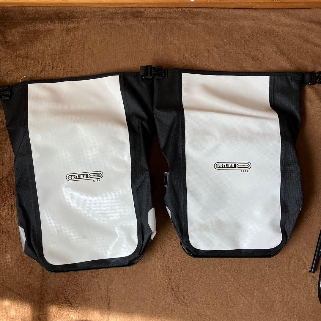 【専用】ORTLIEB CITY 防水バッグ ホワイト/ブラック