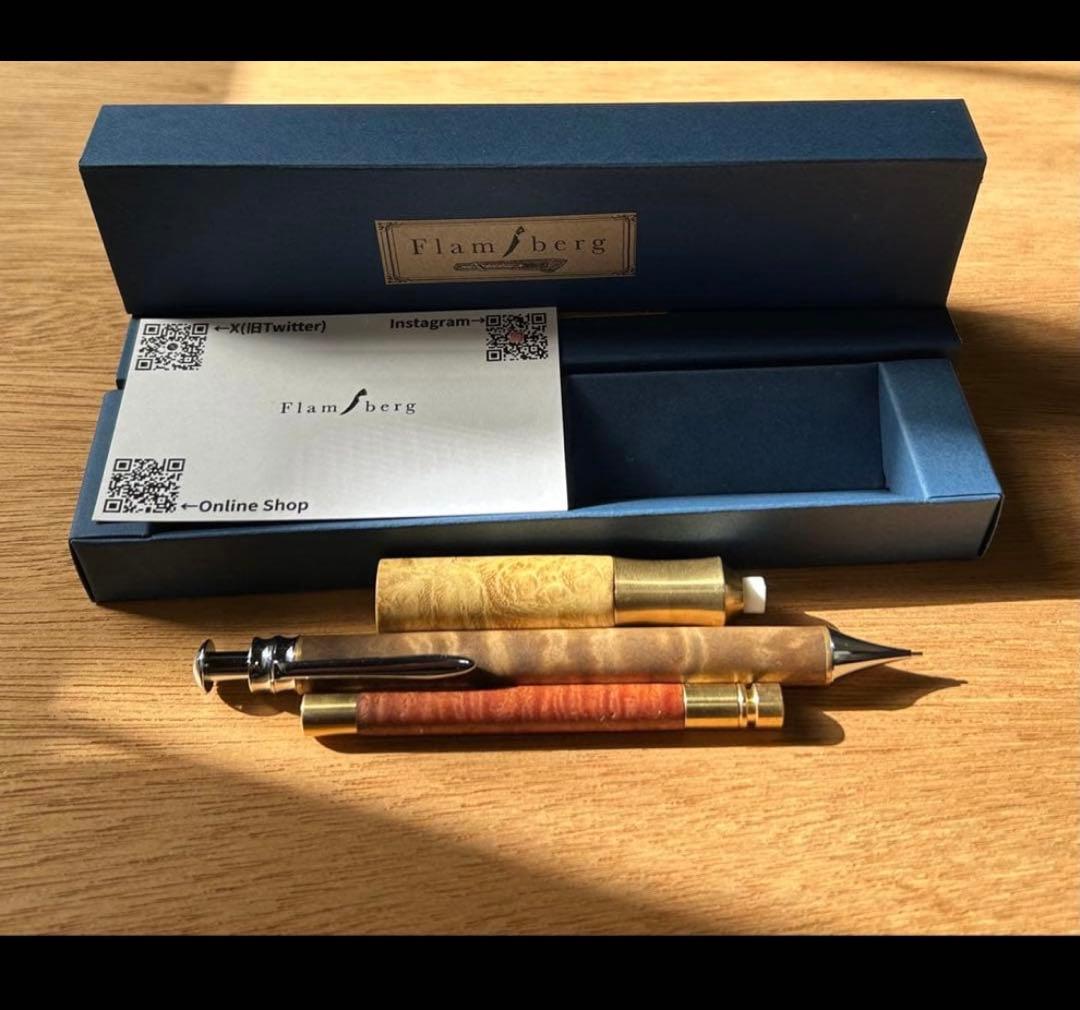 Flamberg シャープペンシル 芯ケース　ツイスト消しゴムまとめ売り