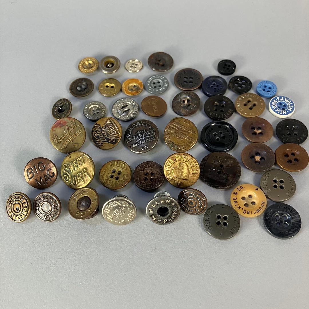 ビンテージ チェンジボタン アンティークボタン ４６点セット