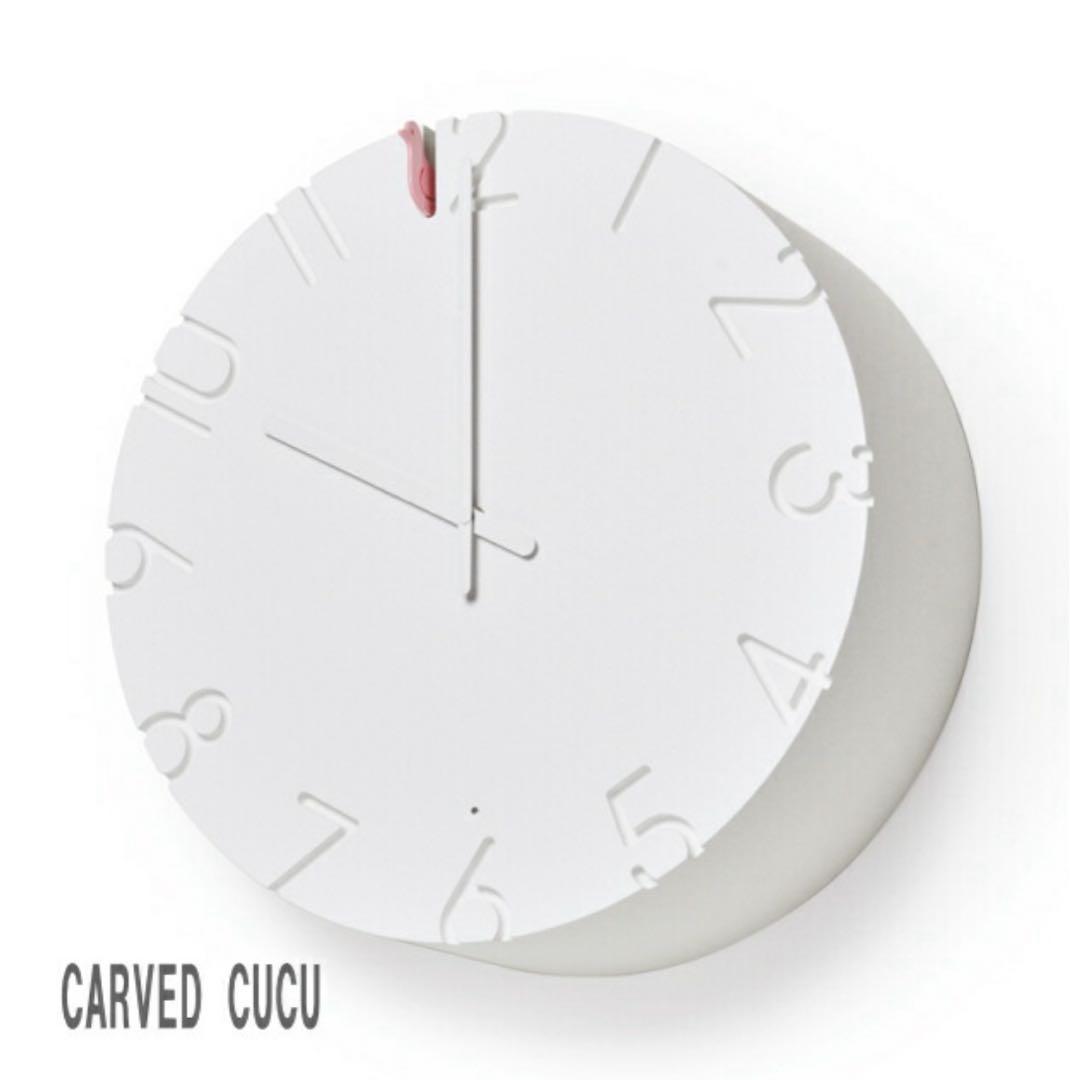 CARVED CUCU カーヴド クク カービットクック 掛け時計　ハト時計