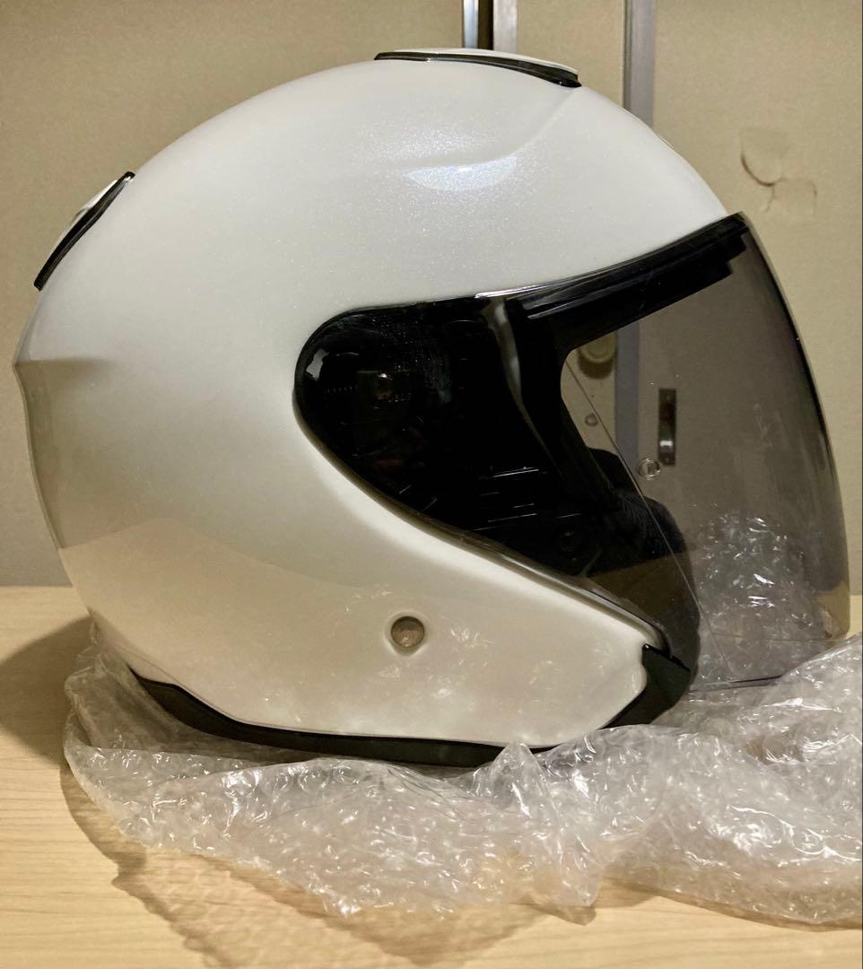 SHOEI J-Cruise ホワイト ジェットヘルメットLサイズ　美品