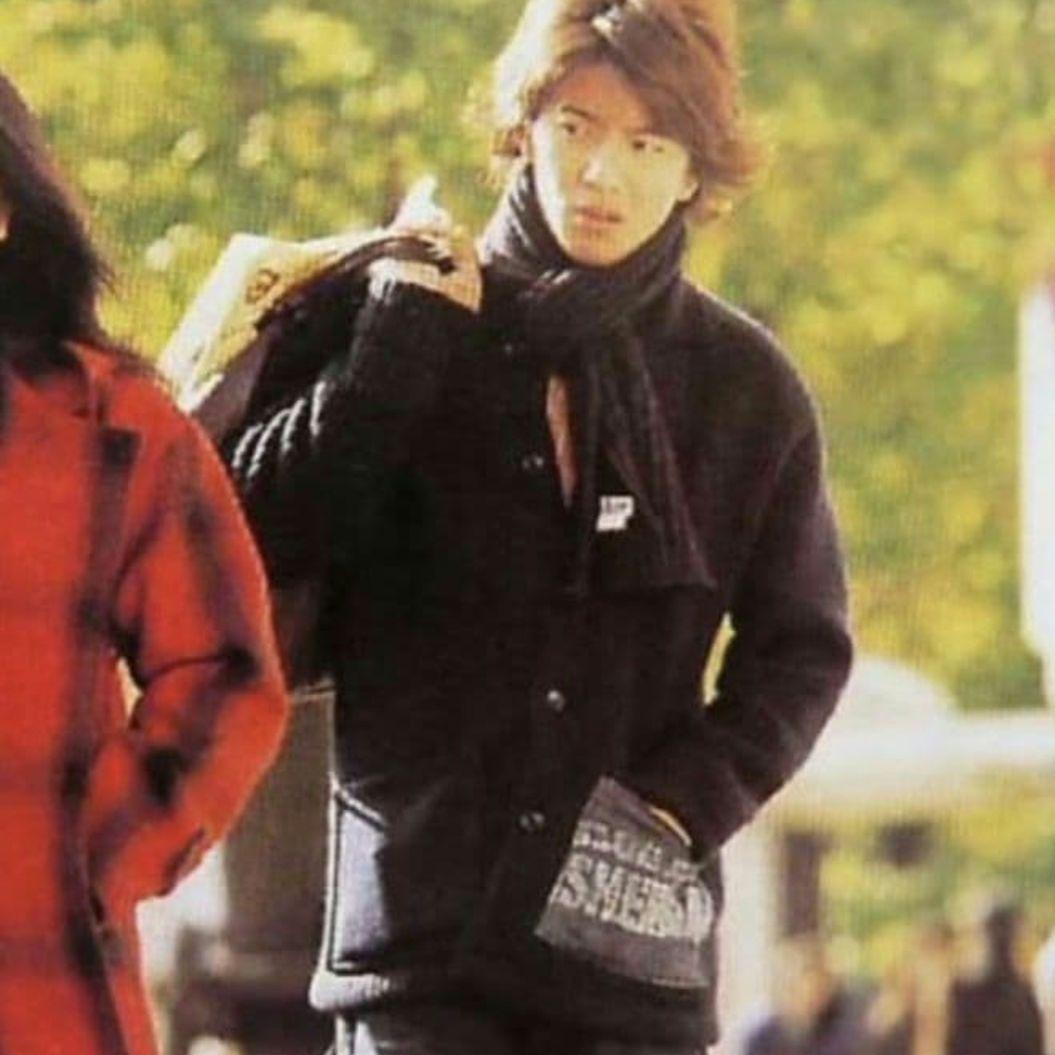 ブルーブルー圧縮ニット　キムタクボタンフライ着用　ハリウッドランチマーケット