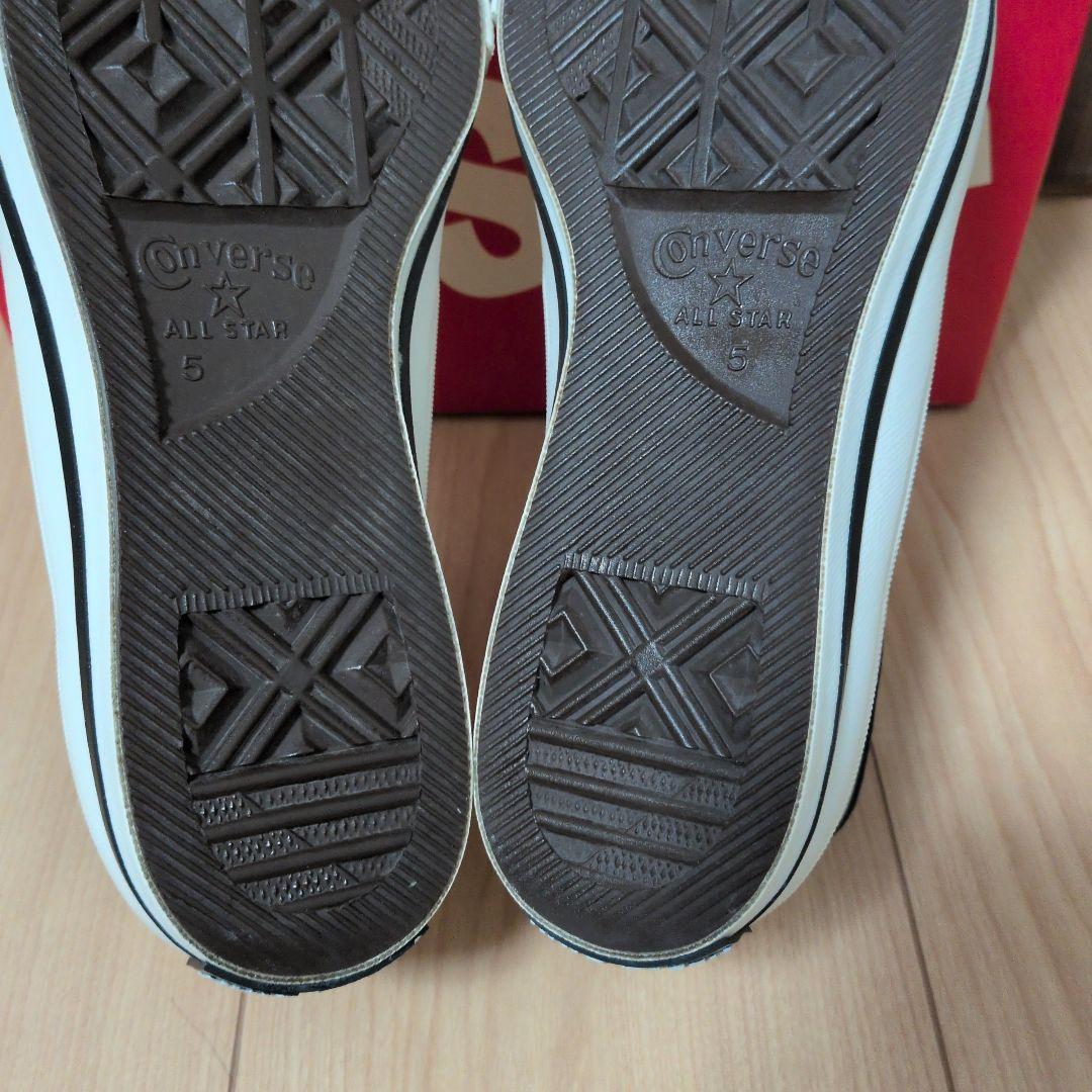 【US5】ワンスター　白×黒　レザー one star　ALL　STAR