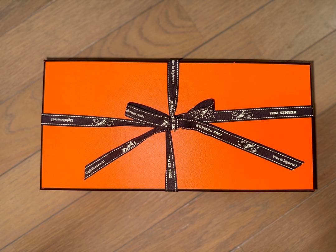 エルメス タオルセット 赤と白 2枚