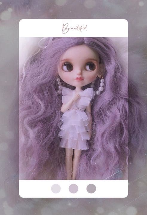 Blythe☆ネオブライス　カスタムブライスドール 女の子 素体のみ