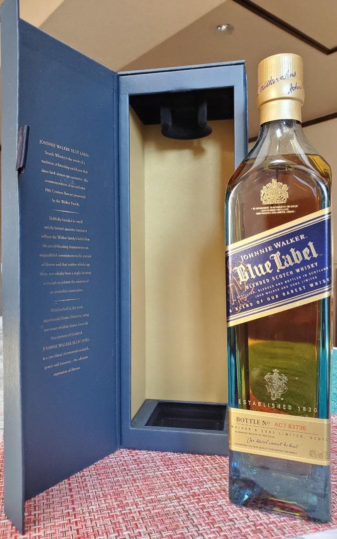 <千円値下げ>12月31日まで　ジョニーウォーカー ブルーラベル 1000ml