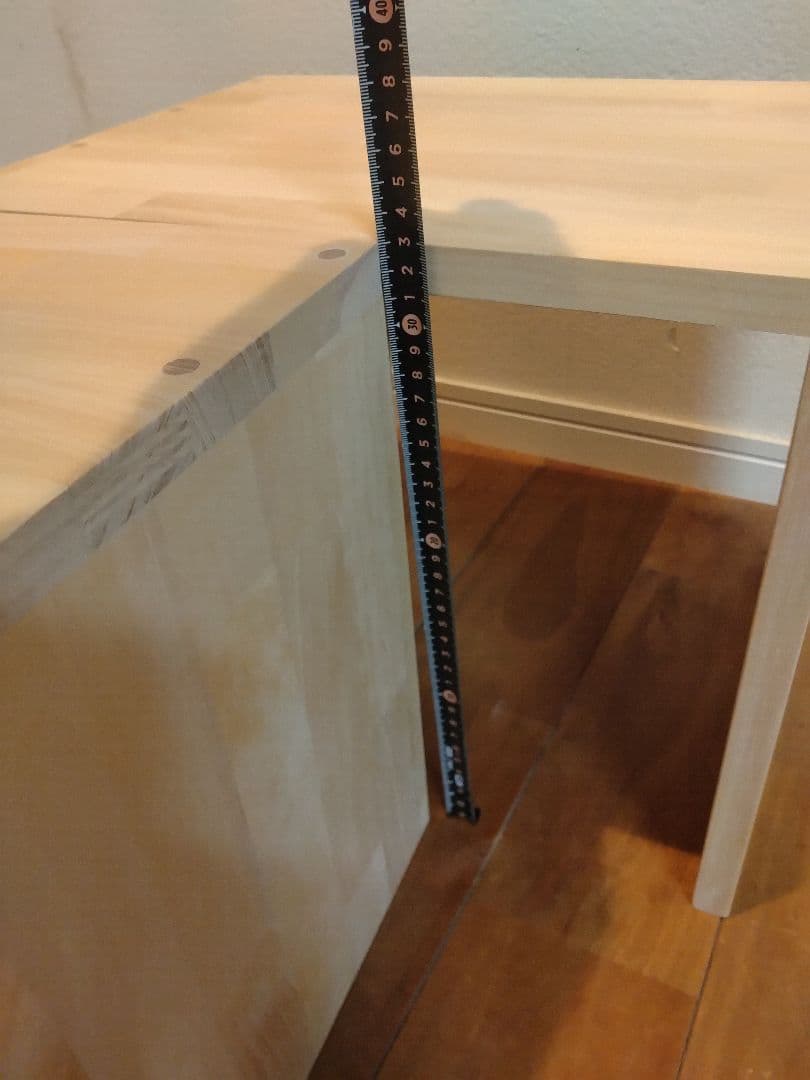 木製　ハンドメイド　オーダー　コの字　踏み台　スツール　ベンチ　ラック　水槽台