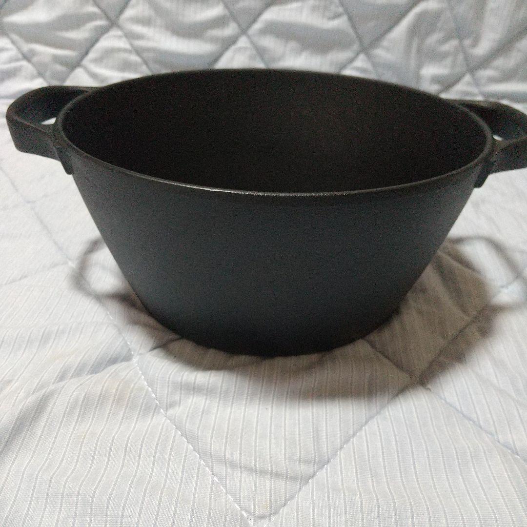 【新品・未使用】OIGEN 及源 鋳鉄製 両手鍋 20cm