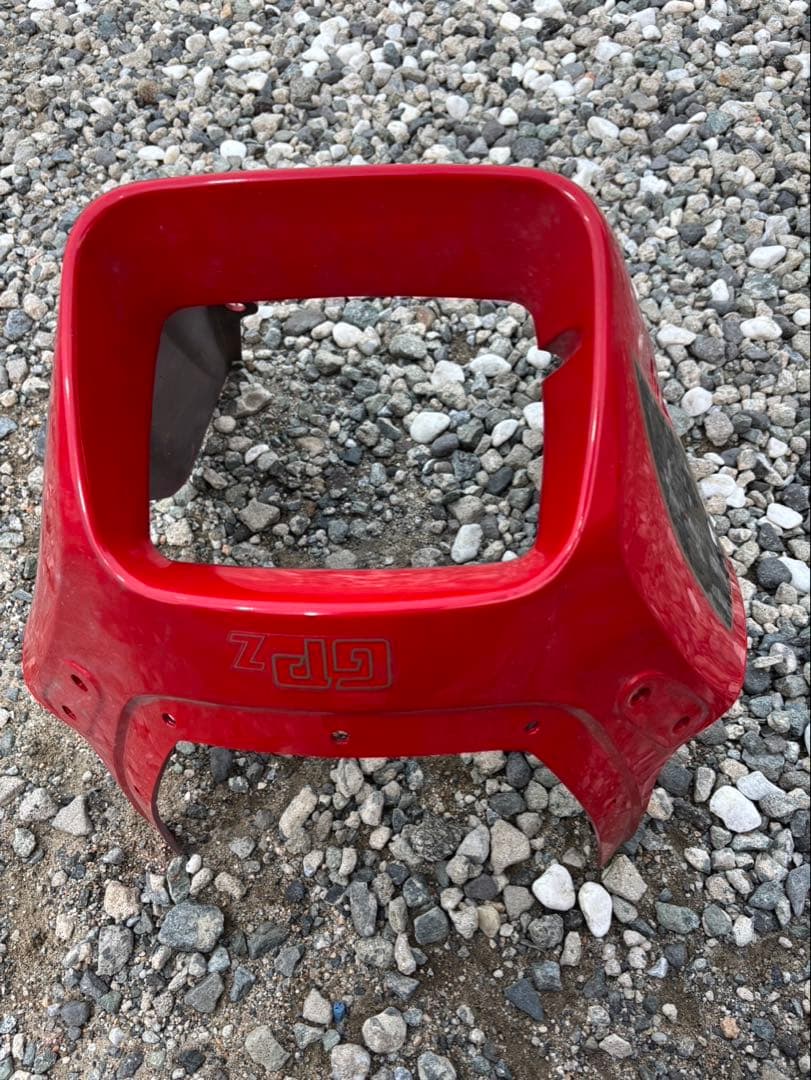 GPZ400 赤 カウル 5点セット