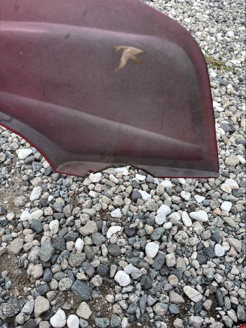 GPZ400 赤 カウル 5点セット