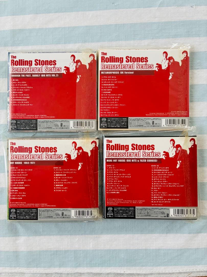 たけし　ローリングストーンズ　CD4枚セット