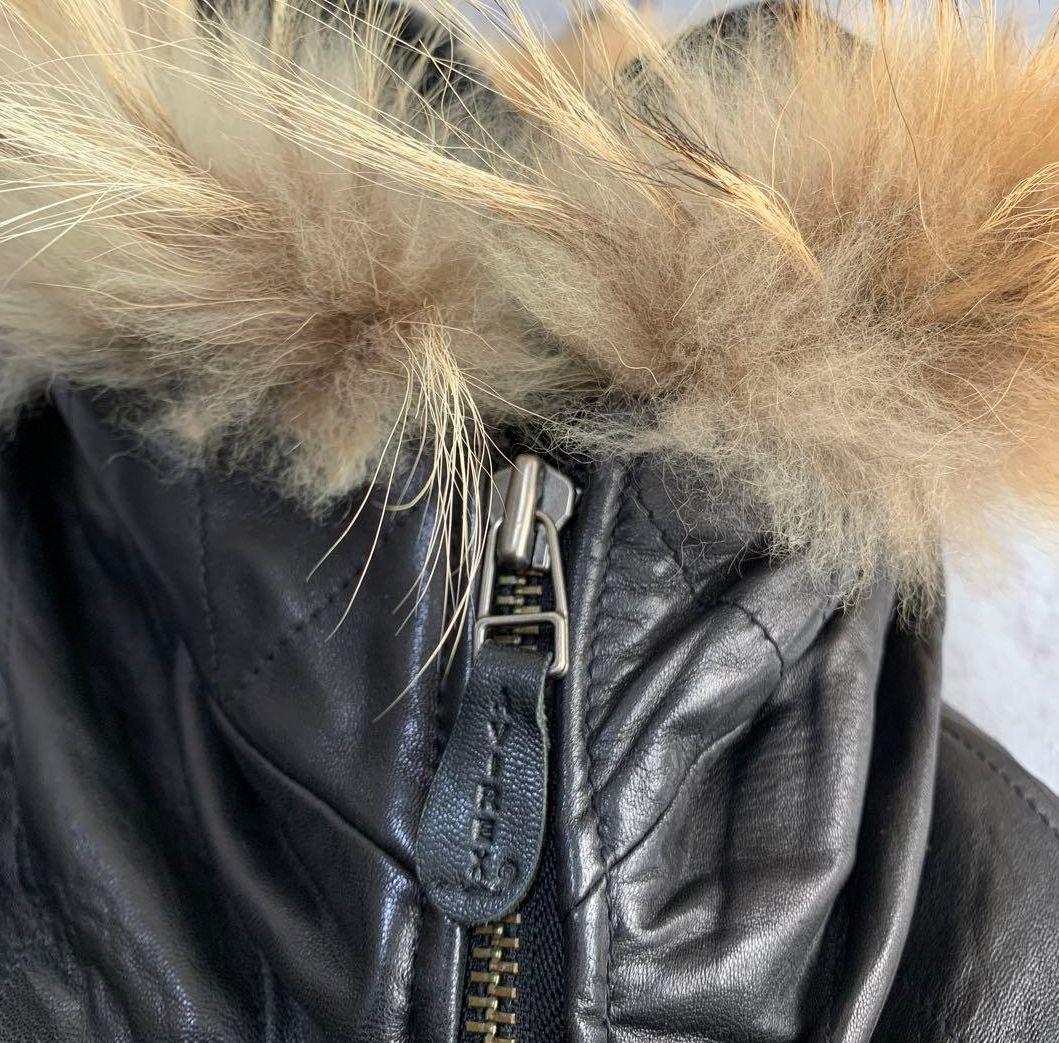 y*o様 AVIREXレザーN2-Bダウンジャケット