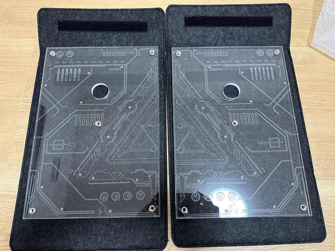 スノーピーク IGT企画 対応 アクリル天板 1ユニット 2枚セット ケース付2