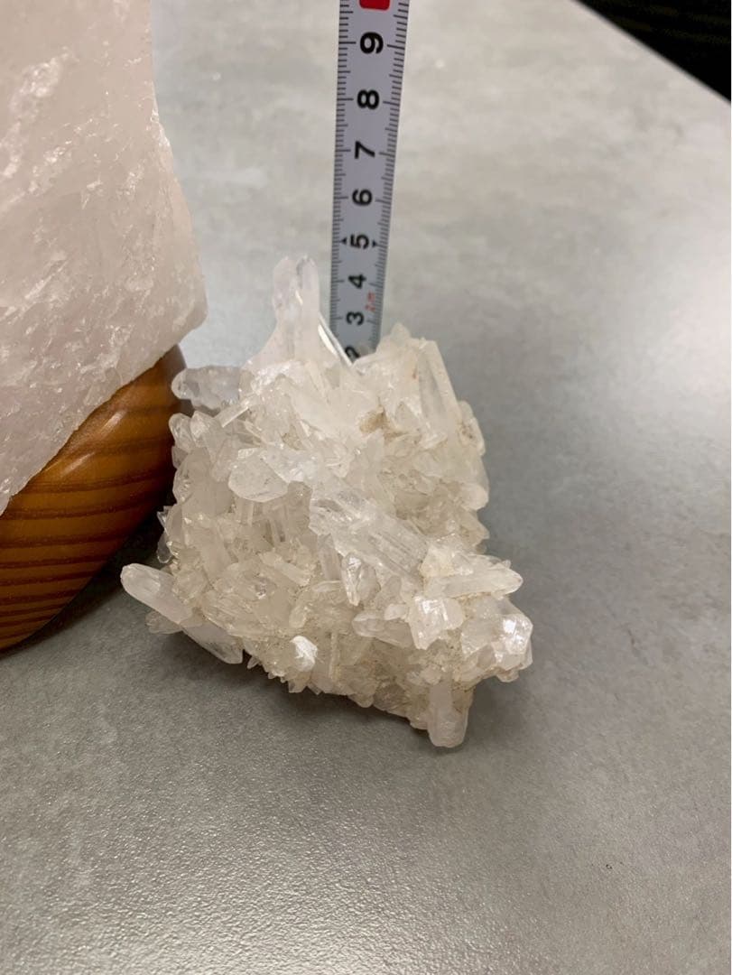 ヒマラヤ岩塩 ランプ 青色光