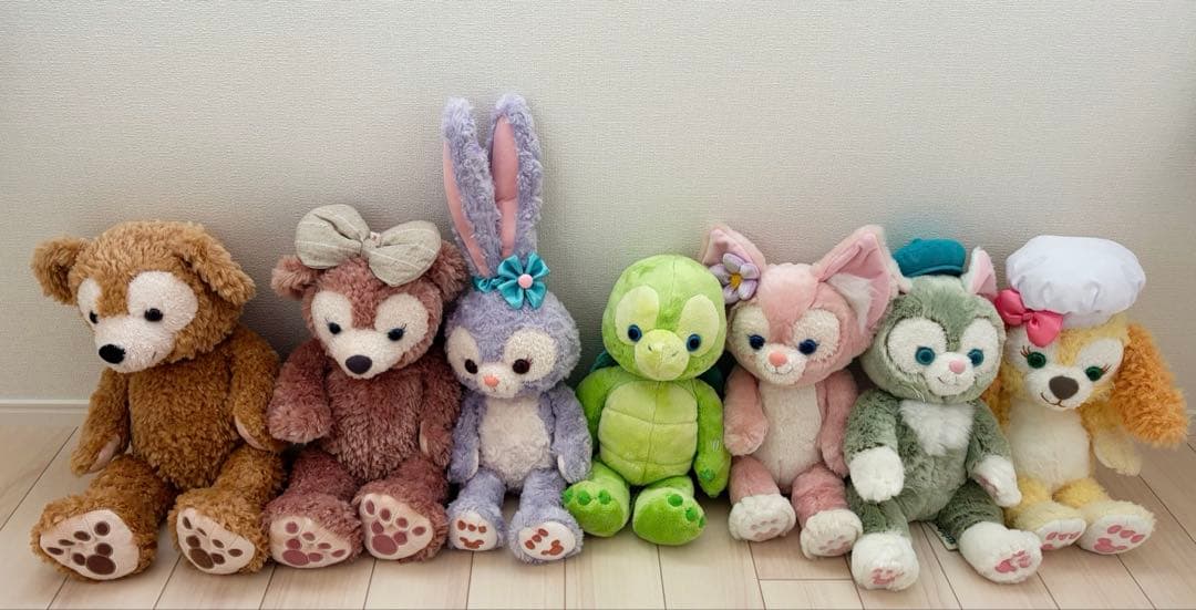 ダッフィーアンドフレンズぬいぐるみセット