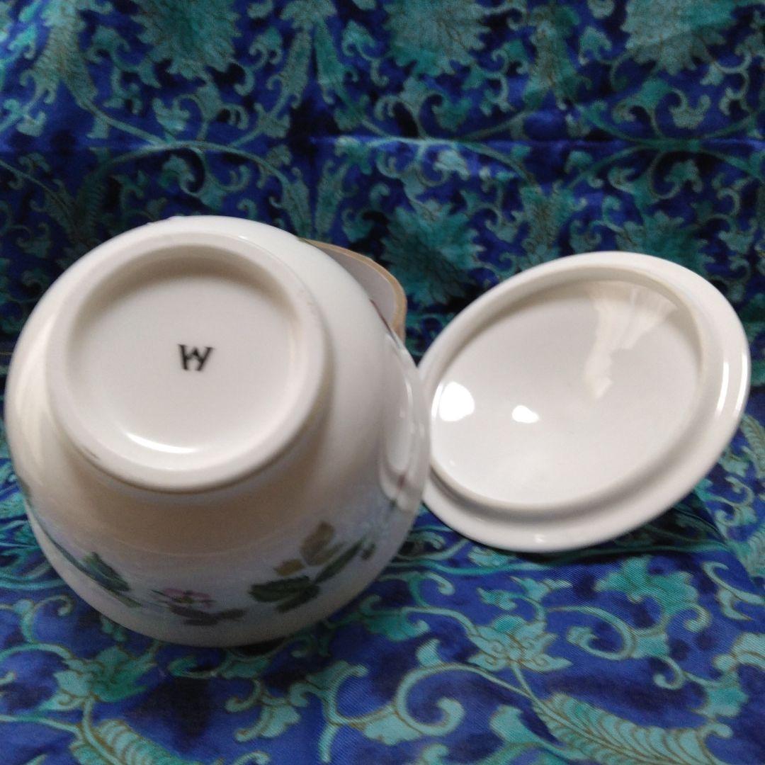 ウェッジウッド　ワイルドストロベリー　蓋付き湯飲み　2個セット