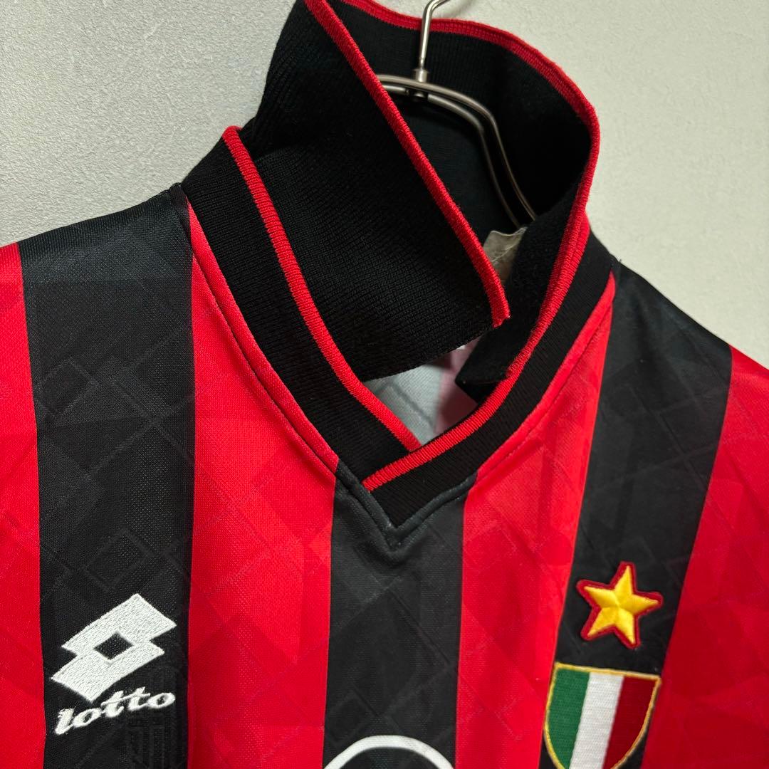 長袖 ACミラン Lotto ロット オペル OPEL ユニフォームゲームシャツ
