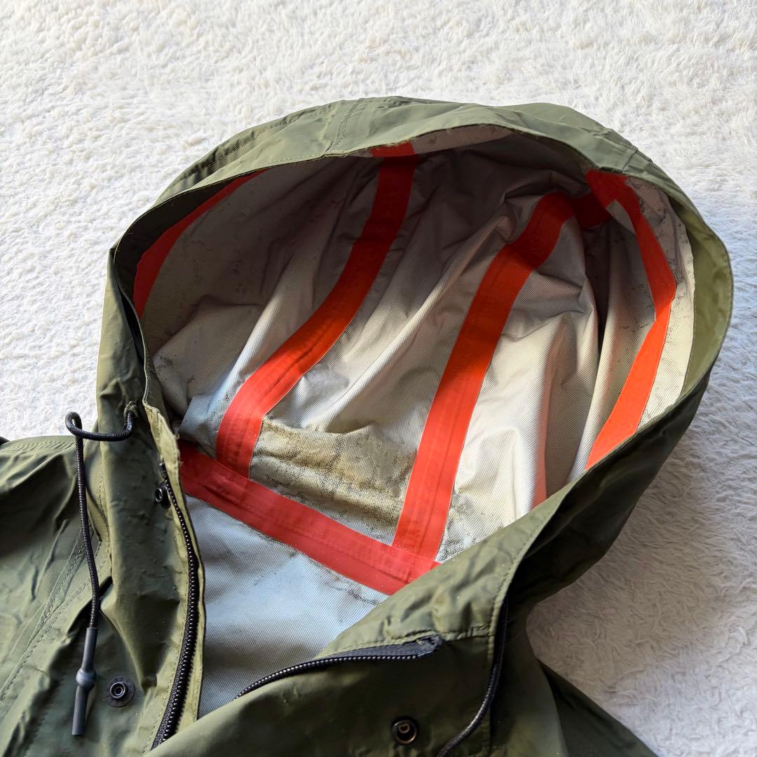 コムデギャルソンオム アノラックパーカー ナイロン カーキ L AD2017