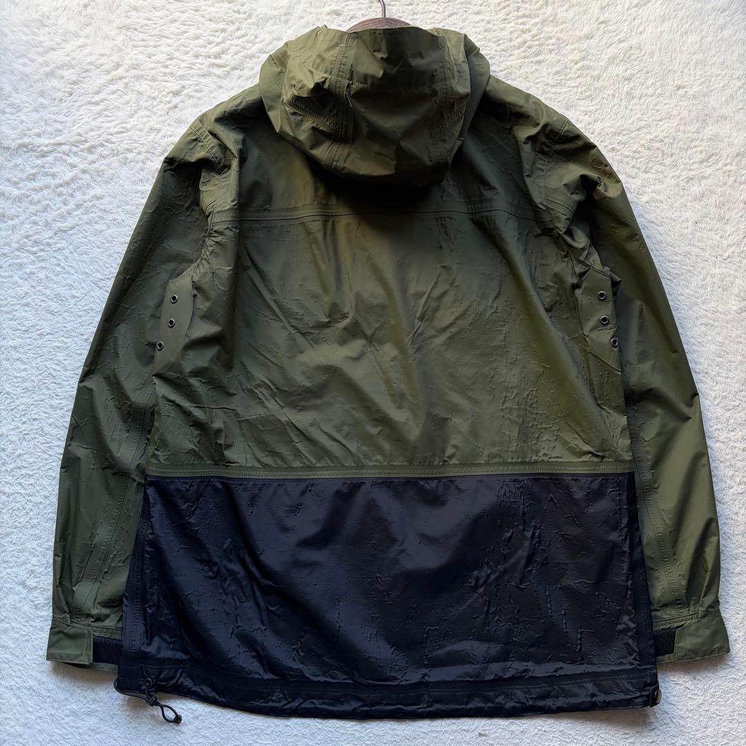コムデギャルソンオム アノラックパーカー ナイロン カーキ L AD2017