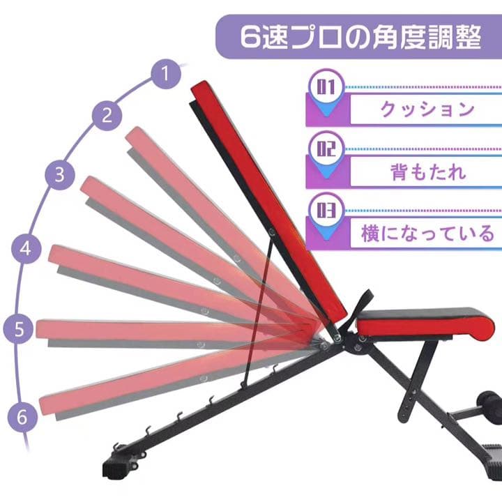 トレーニングベンチ 可変式 ダンベル24kgx2個セ