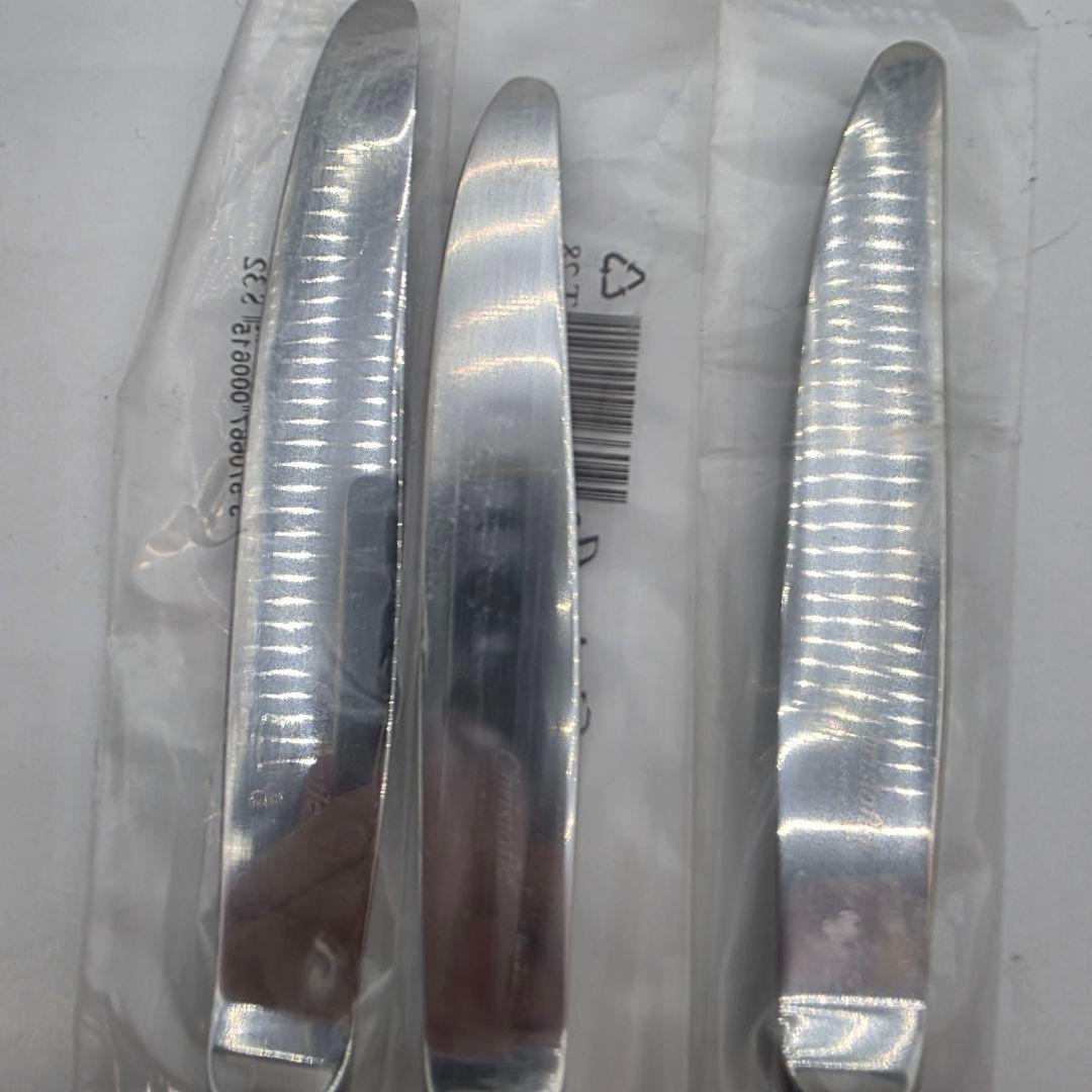 クリストフル Christofle ナイフ　３本セット　シルバー