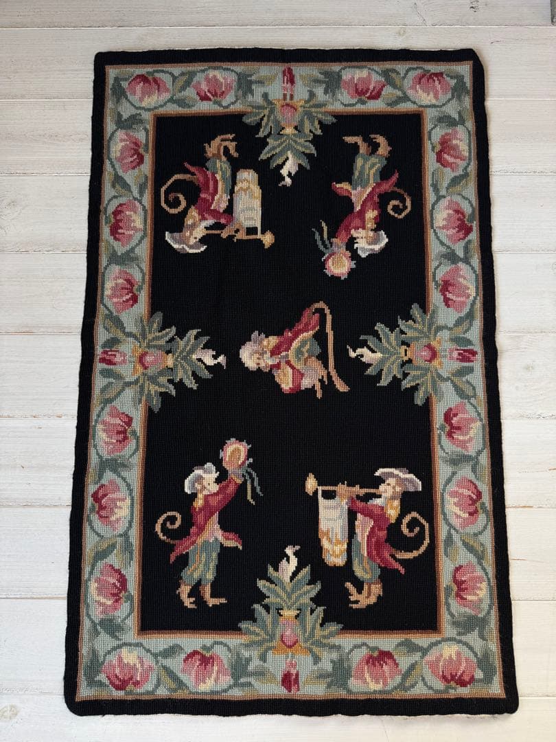 ラグ・カーペット vintage rug, 219 Aubusson