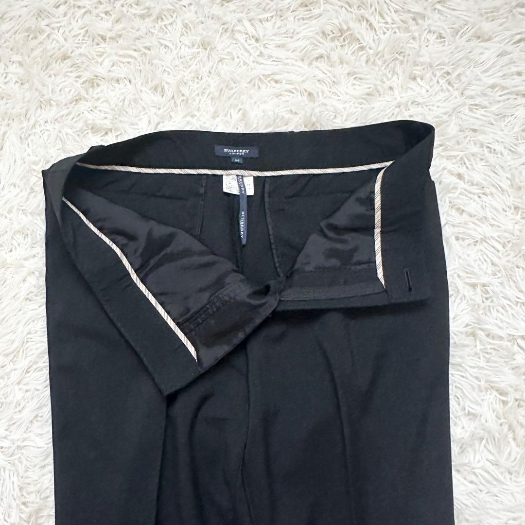 バーバリー 大きいサイズ パンツスーツ セットアップ ノバストライプ 黒