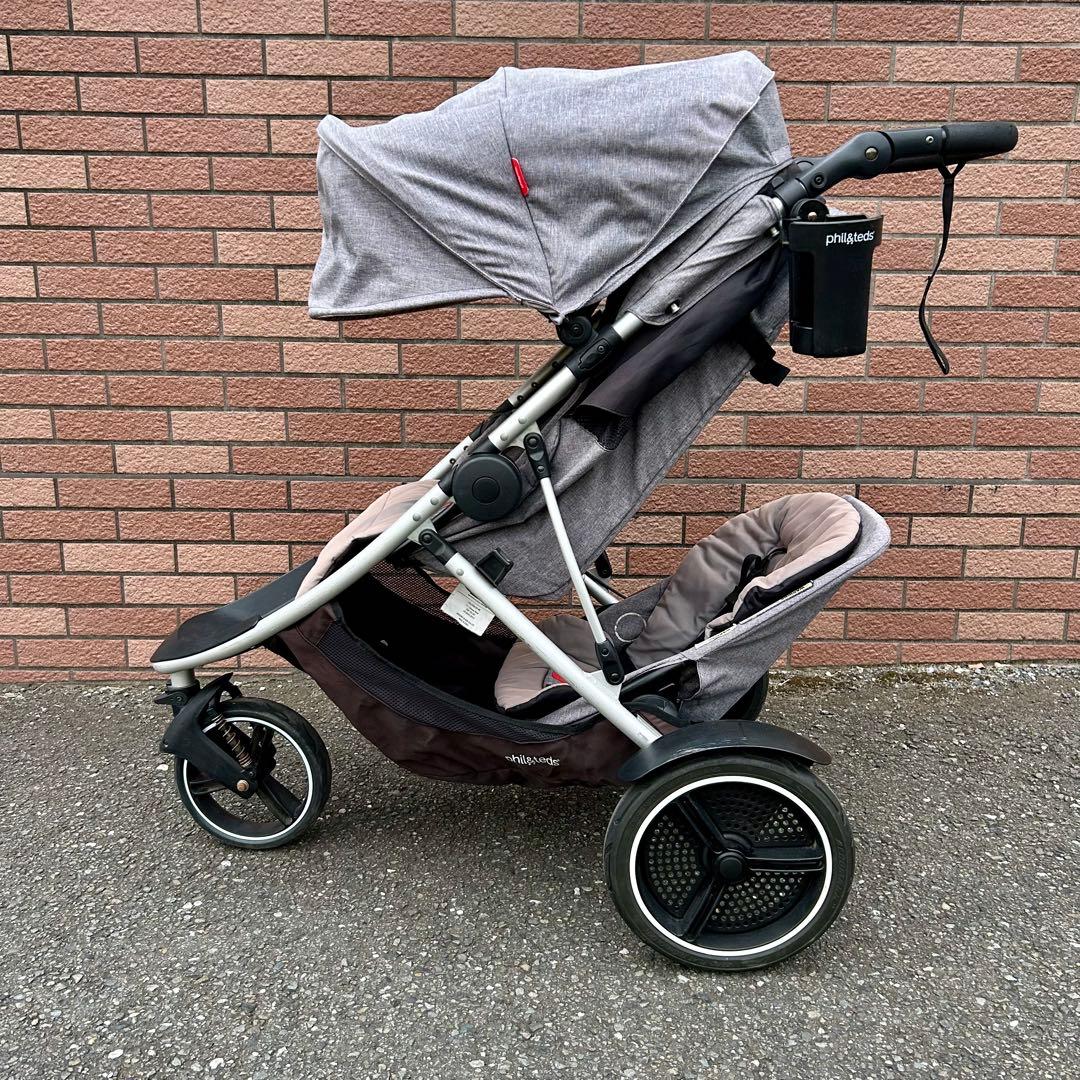 phil&teds Dash ベビーカー グレー