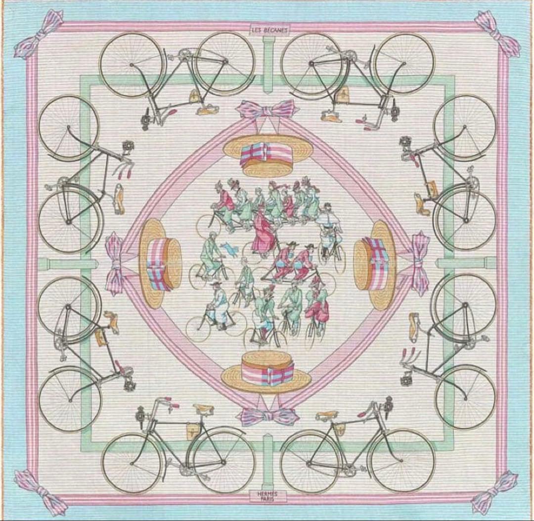 エルメス HERMES カレ70 スカーフ モスリン ベカン 2022SS 完売